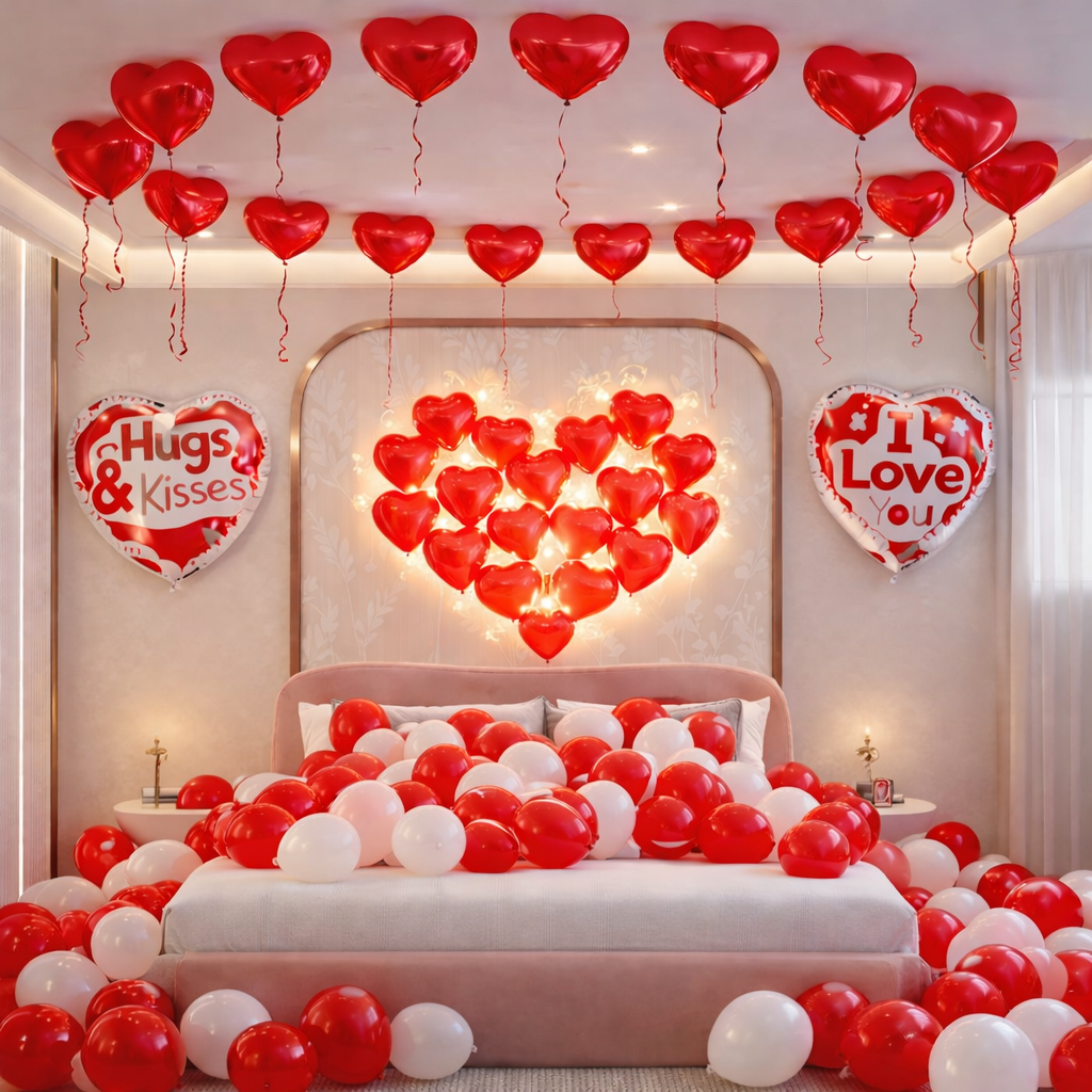 Scarlet Love Anniversary Room Decoration Hover